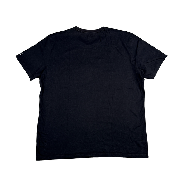 CP Company Cotton Black Spellout T Shirt - XL