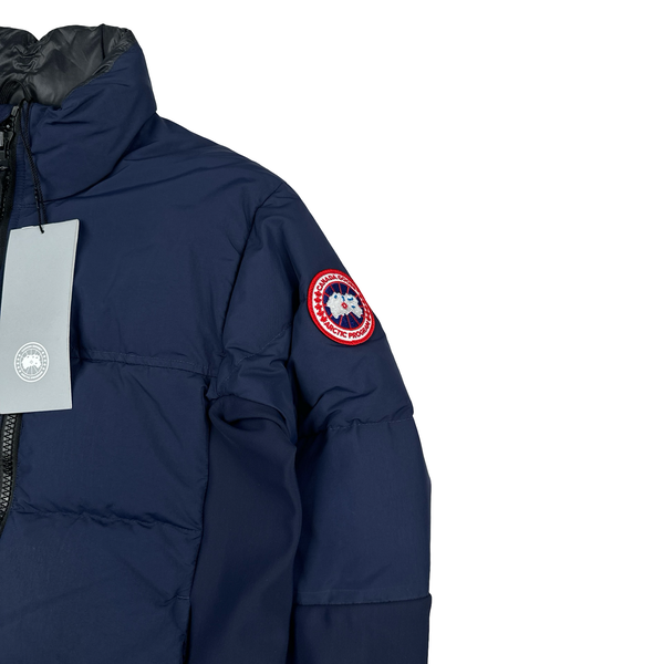 Canada Goose Navy Hybridge Down Jacket - Large