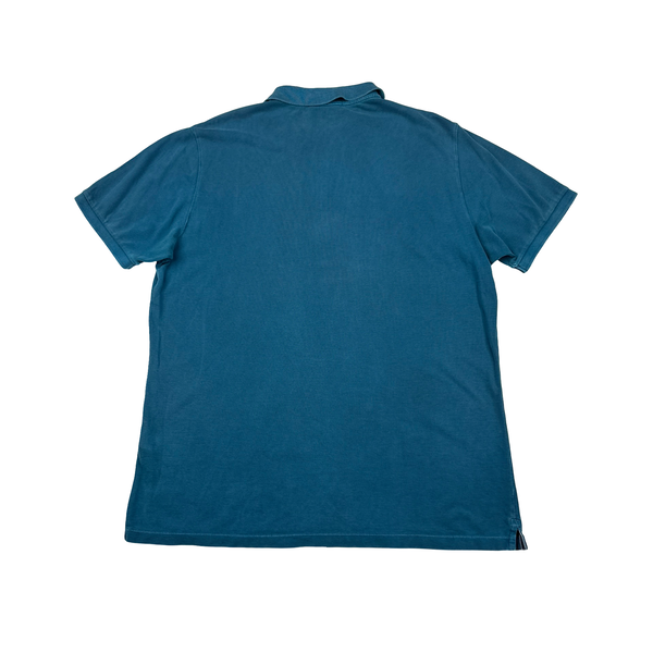 Stone Island Blue Short Sleeve Polo - 3XL