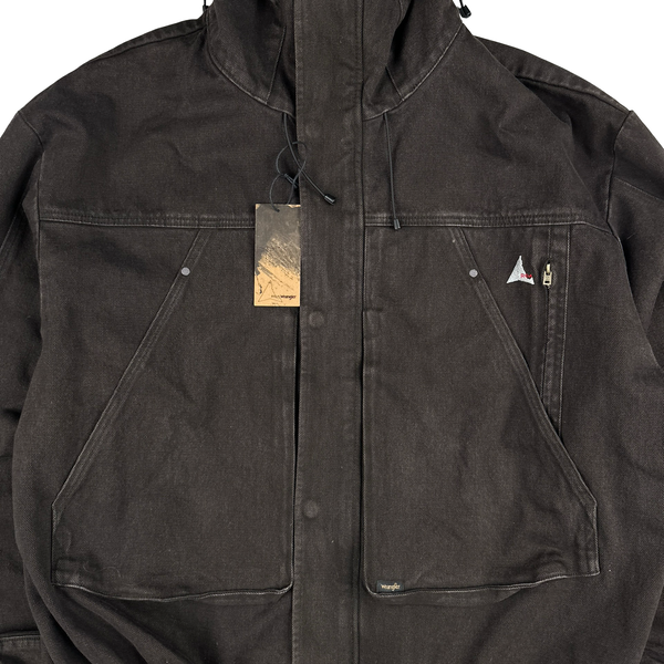 ROA X Wrangler Multi pocket Denim Zip up Jacket - Large
