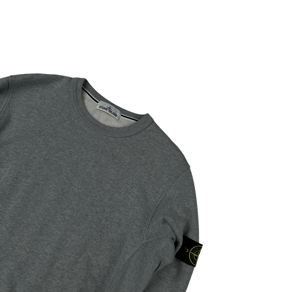 Stone Island 2014 Cotton Grey Crewneck Jumper - Large