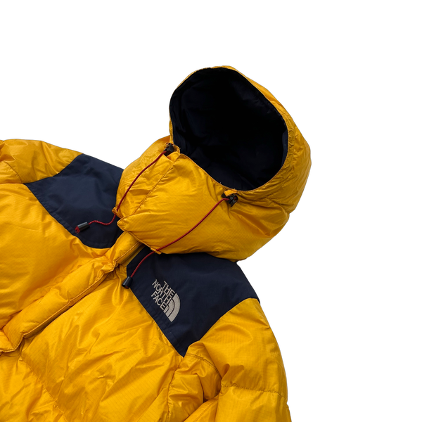 North Face Yellow Summit Series Baltoro 700 Fill Puffer Jacket - Small