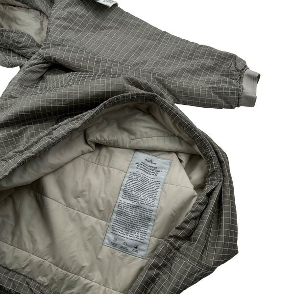 Stone Island 2023 Macro Ripstop Nylon Metal Regenerated Nylon Primaloft-TC Smock- Medium