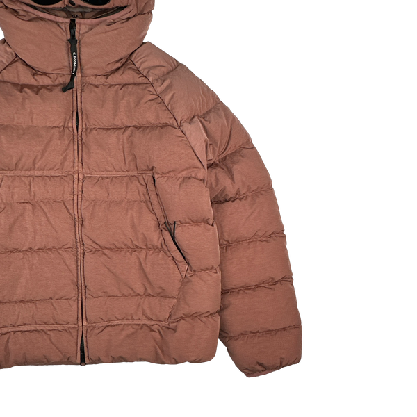 CP Company Dusty Rose ECO CHROME-R Down Filled Puffer Jacket - Medium