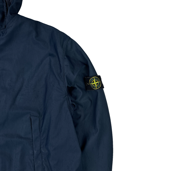 Stone Island 1998 Nylam Hooded Dutch Rope Winter Jacket - Large