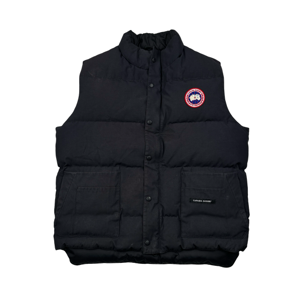 Canada Goose Black Garson Down Filled Gilet - Large