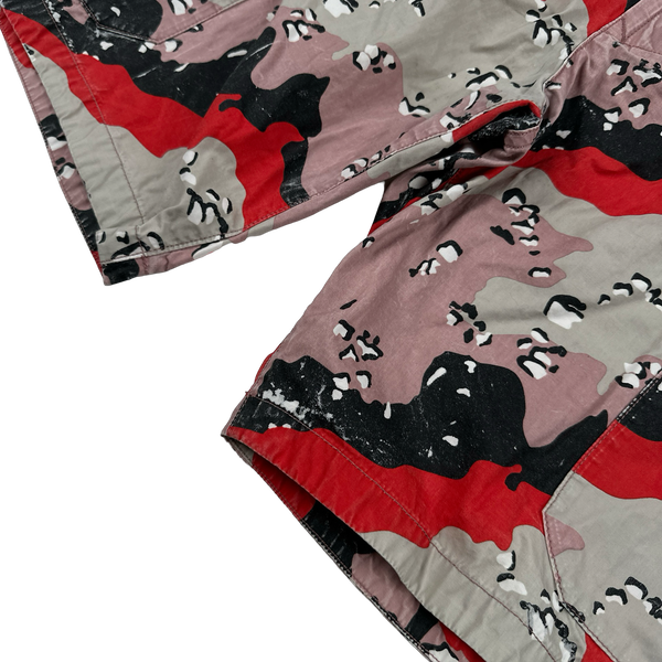Stone Island 2020 3C+PU Desert Camo Cargo Shorts - 31"