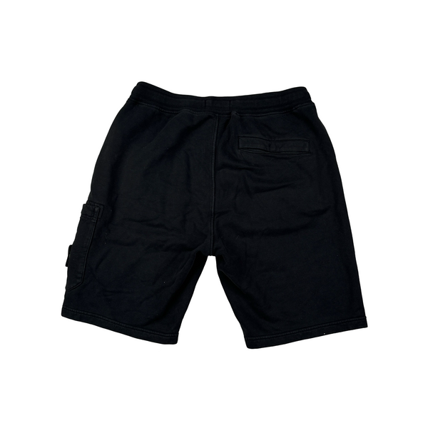 Stone Island 2022 Black Cotton Shorts - Large