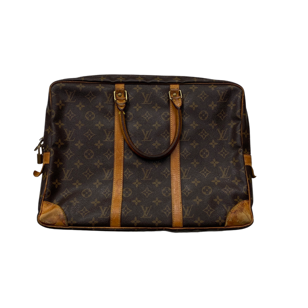 Vintage LV briefcase as laptop bag?  Louis vuitton, Vintage briefcase,  Handbags for men