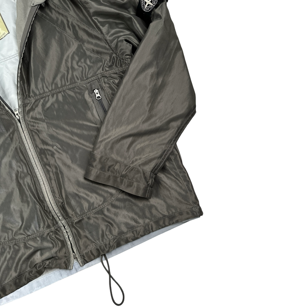 Stone Island 2006 Reflective Mesh Reflective Jacket - XXL