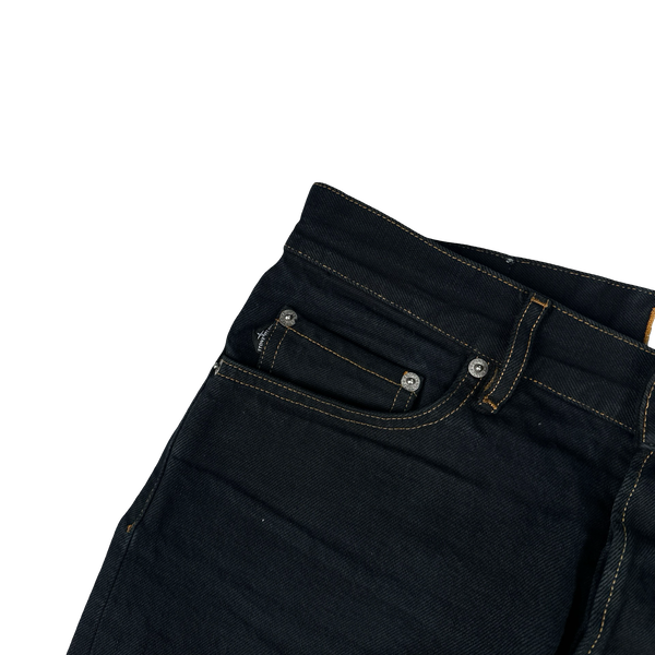 Stone Island 2015 RE-T Dark Blue Contrast Stitch Denim Jeans - 30"