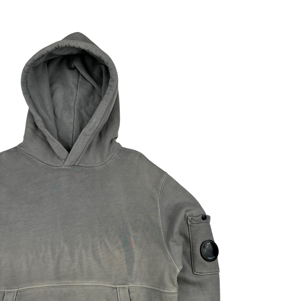 CP Company Grey Re Colour Hoodie - Small