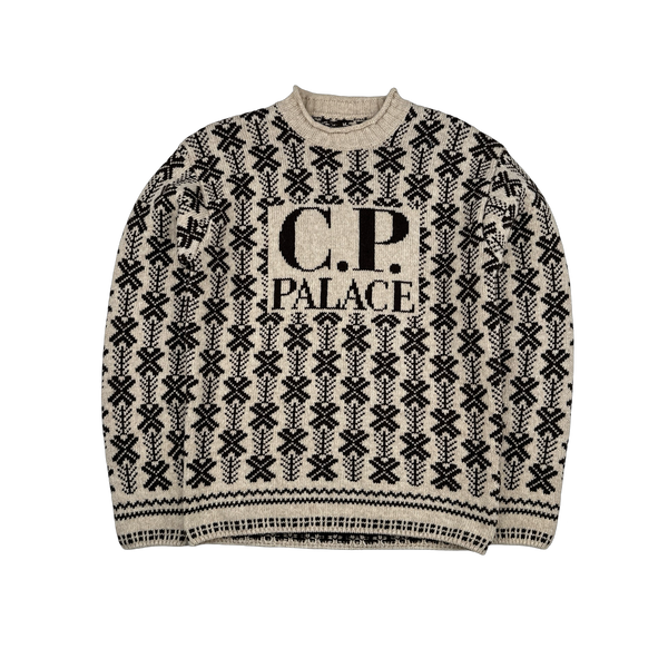 CP Company x Palace Beige Knit - Small