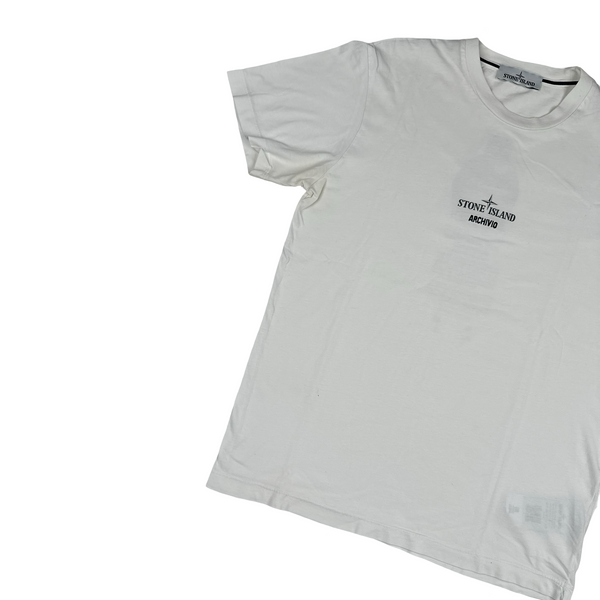 Stone Island 2015 Pure Metal Archivo Short Sleeve T Shirt - Medium