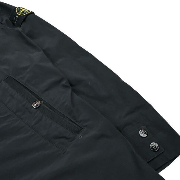 Stone Island 2011 Black Micro Reps Lightweight Field Jacket - Medium