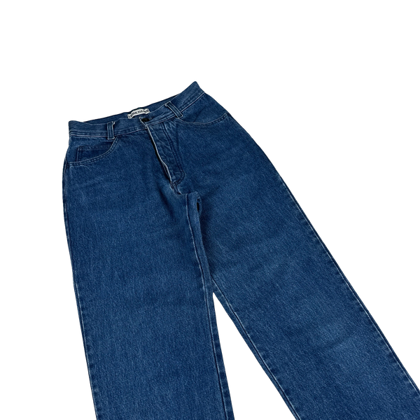 Stone Island 90's Vintage Green Edge Denim Jeans - 24"