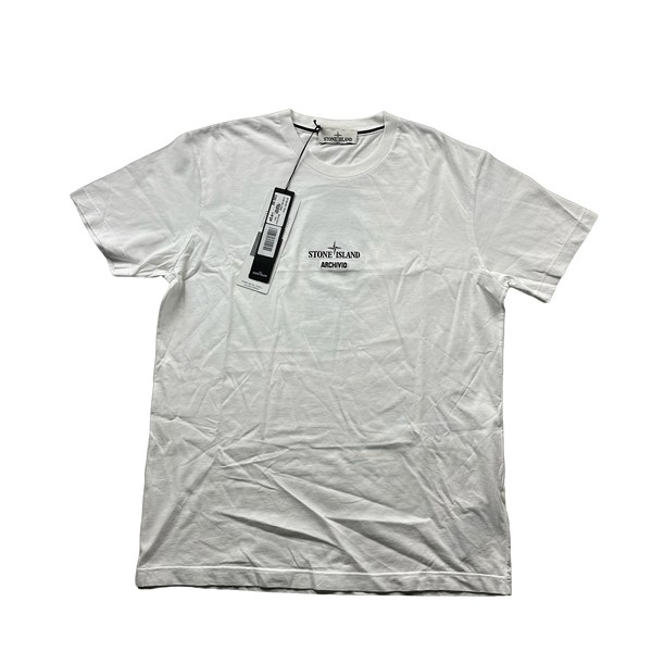 Stone Island 2015 Pure Metal Archivo Short Sleeve T Shirt - Large