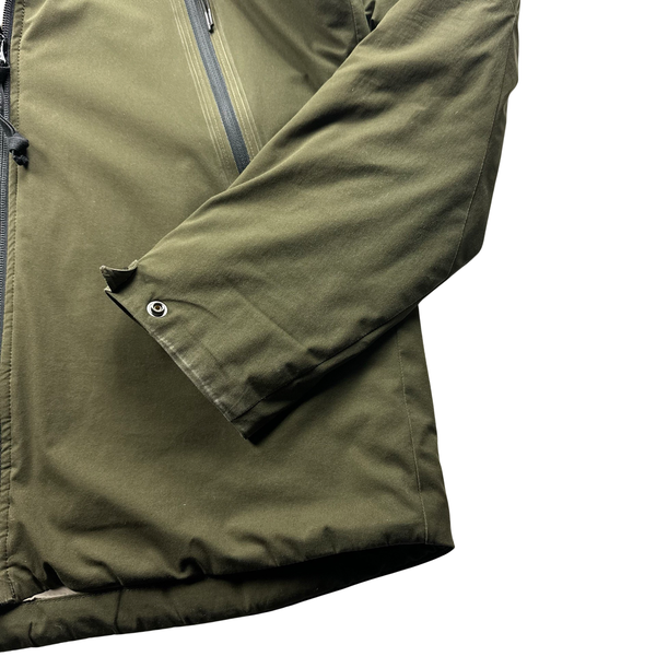 CP Company Khaki Primaloft Lined Pro Tek Jacket - Small