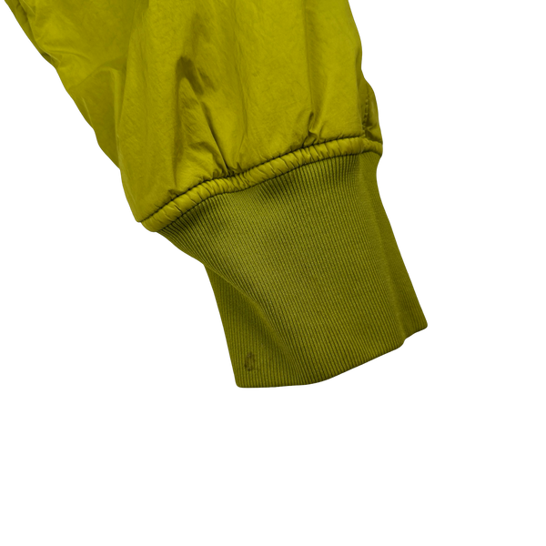 Stone Island 2017 Yellow Garment Dyed Crinkle Reps Jacket - Medium