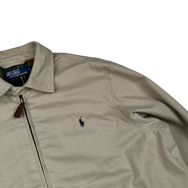 Ralph Lauren Sand Harrington Jacket - Large