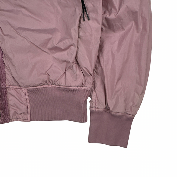 Stone Island 2017 Pink Garment Dyed Crinkle Reps Jacket - Medium
