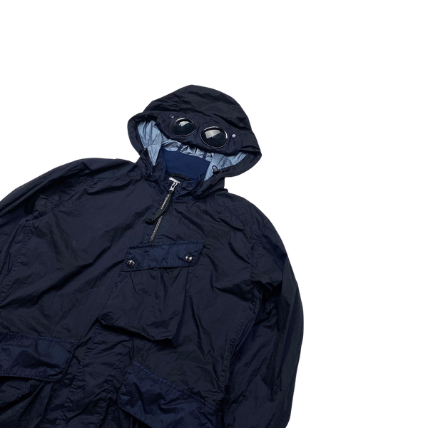 CP Company Navy Nyfoil Goggle Jacket - Medium