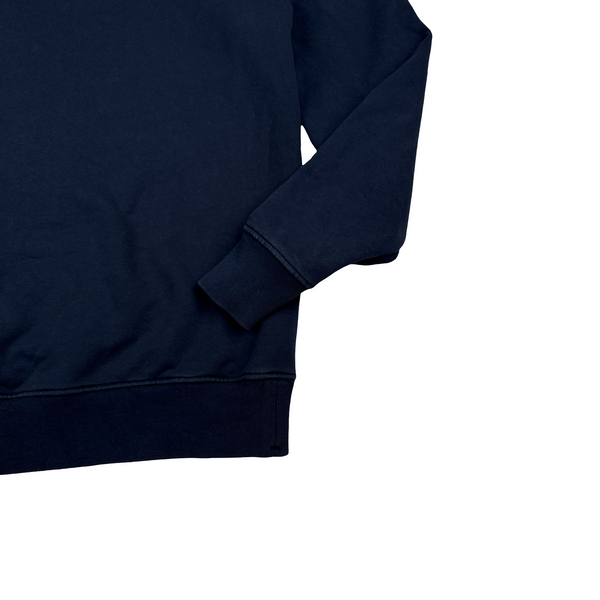 Stone Island 2019 Navy Cotton Crewneck Sweatshirt - XL