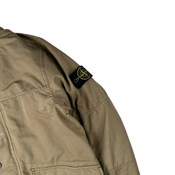 Stone Island 2015 Brown  David TC Dutch Rope Down Lined Winter Jacket - Medium