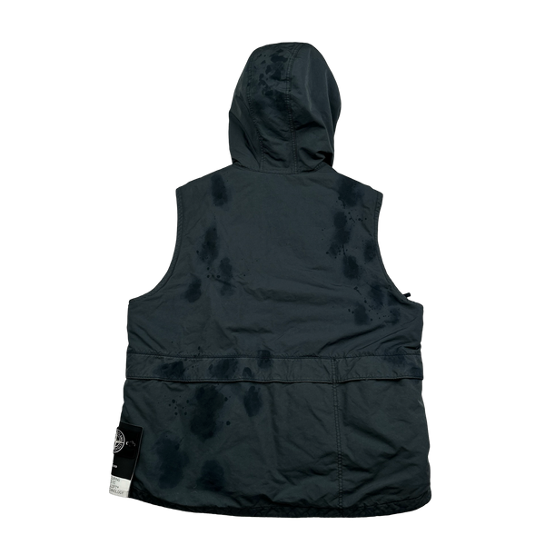 Stone Island 2024 Hand Colouring On David Tc Primaloft Lined Gilet - Large