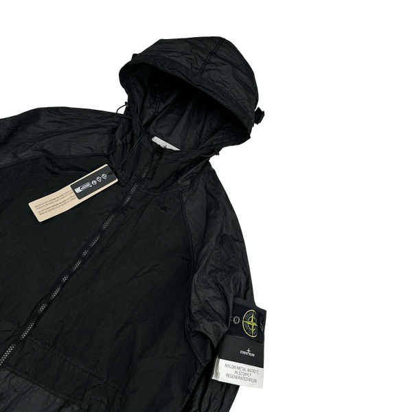 Stone Island 2024 Nylon Metal Watro-TC Regenerated Nylon Econyl Jacket - Large