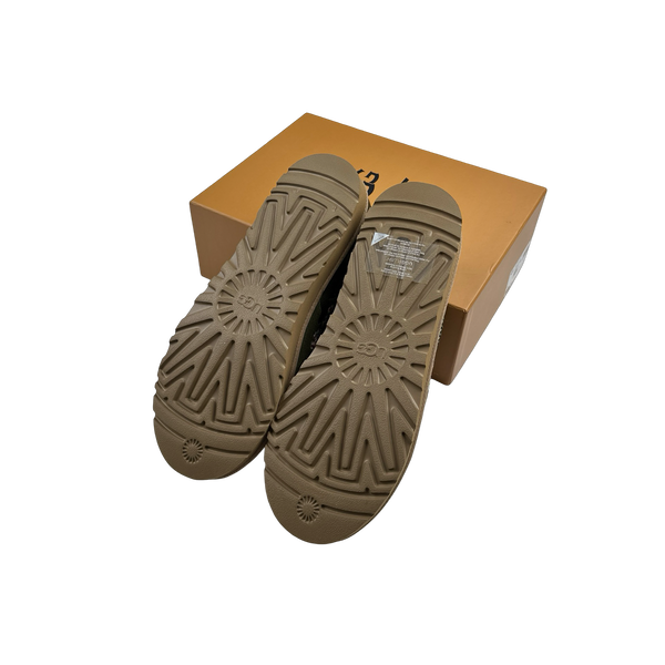 UGG X Palace Burnt Olive Embroidered Japanese Camo Tasman Shoes - UK 9