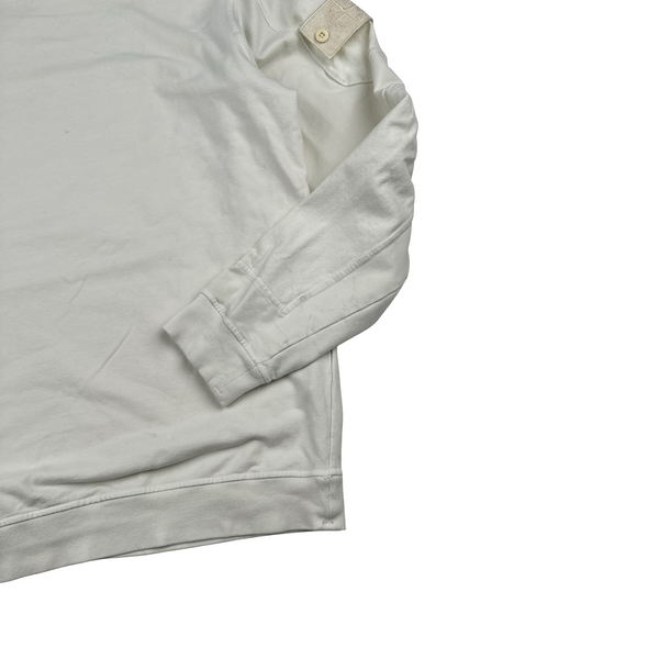 Stone Island 2018 White Ghost Crewneck Jumper - XXL