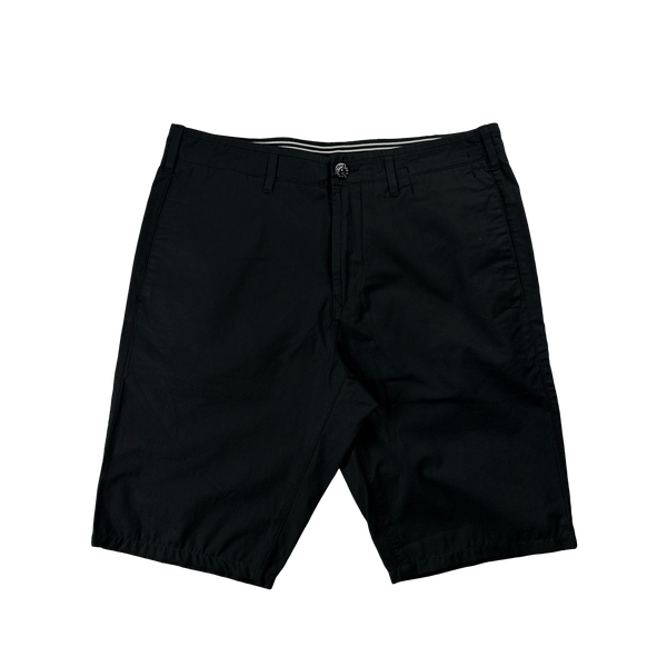 Stone Island 2019 Black Ripstop Shorts - Large