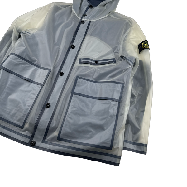 Stone Island 2022 Luminescent Poly Cover 40th Anniversary Jacket - Large