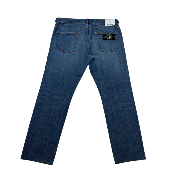 Stone Island 2013 Light Wash Denim RE T Fit Jeans  - 36"