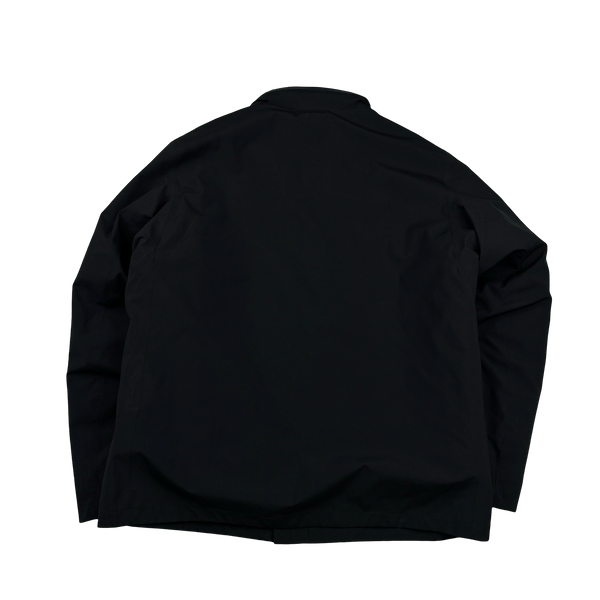 Stone Island 2018 Black Down Filled Tank Shield Ghost Piece Jacket - XXL