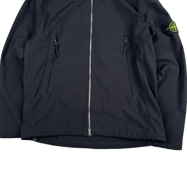 Stone Island 2020 Black Light Soft Shell R Jacket - XL