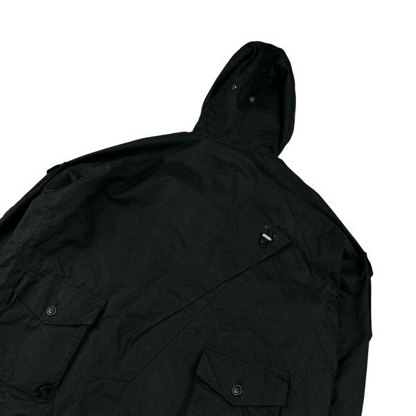 Barbour X Baracuta Multi Pocket Shotgun Pocket Cotton Wax Jacket - Large