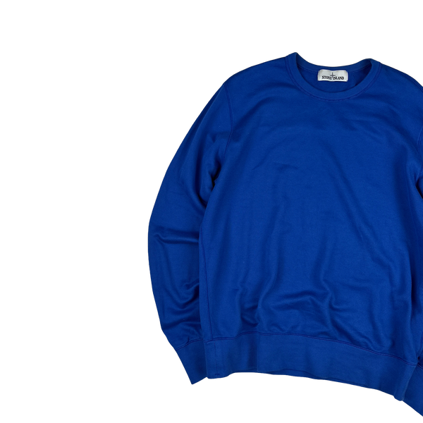 Stone Island 2013 Royal Blue Lightweight Pullover Jumper - Large
