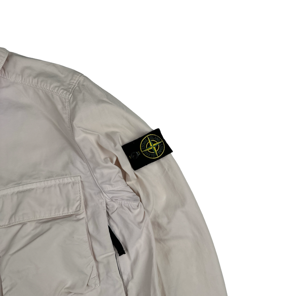 Stone Island 2022 Nylon Cotton Batavia TC Jacket - Medium
