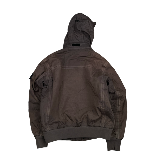 Stone Island 2013 Brown 3L Performance Cotton Primaloft Lined Jacket - XL