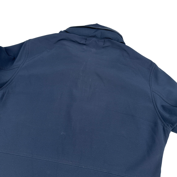 Stone Island 2014 Navy High Neck Soft Shell Jacket - Medium