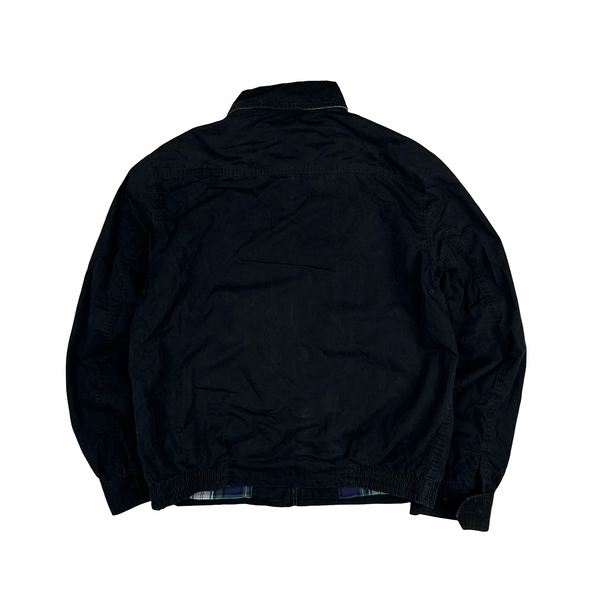 Ralph Lauren Black Harrington Zipped Jacket - Medium