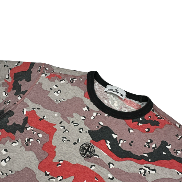 Stone Island 2020 Desert Camo Cotton T Shirt - Medium