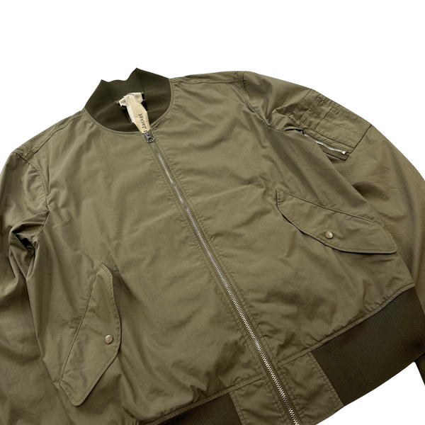 Ten C Army Green Flight Jacket - Large