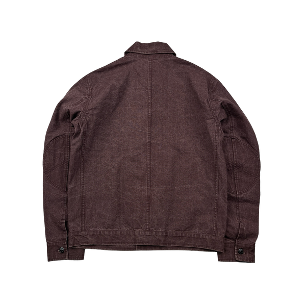 Stone Island 2019 Panama Placcato Denim Jacket - Large