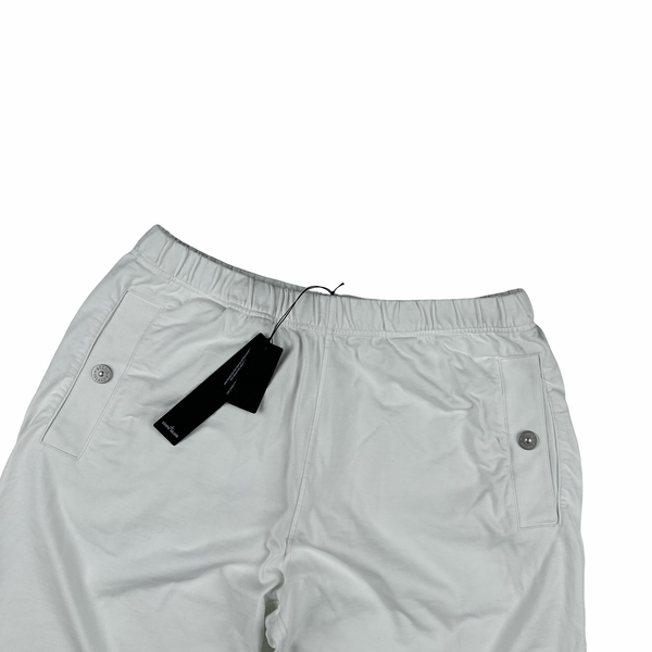 Stone Island Marina 2024 White Overdyed Shorts - XL