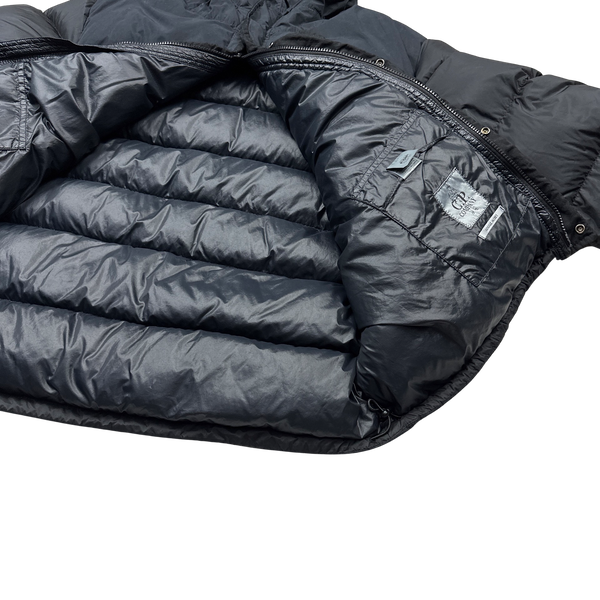 CP Company Black Down Filled DD Shell Goggle Puffer Jacket - 3XL