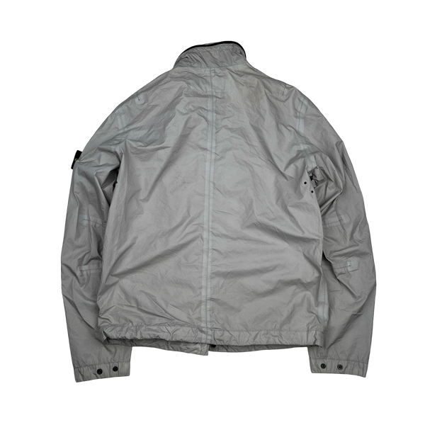 Stone Island 2016 Grey Garment Dyed Performance Tela Jacket - Medium
