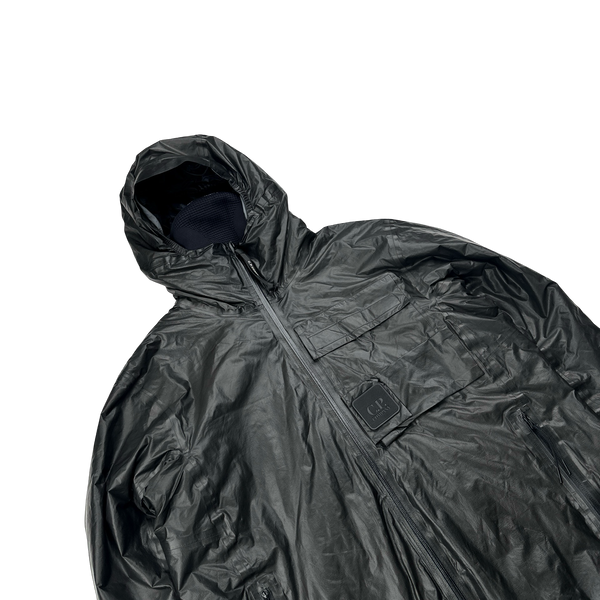 CP Company Brown Gore-tex Infinium Metropolis Face Mask Primaloft Jacket - Large